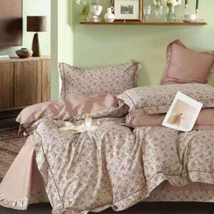 Cotton printed four-piece set