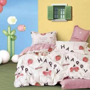 Cotton printed four-piece set