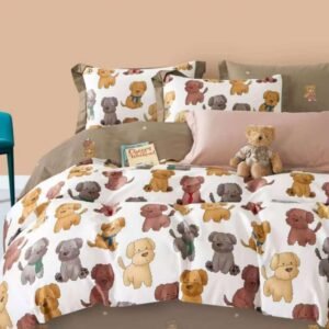 Cotton printed four-piece set